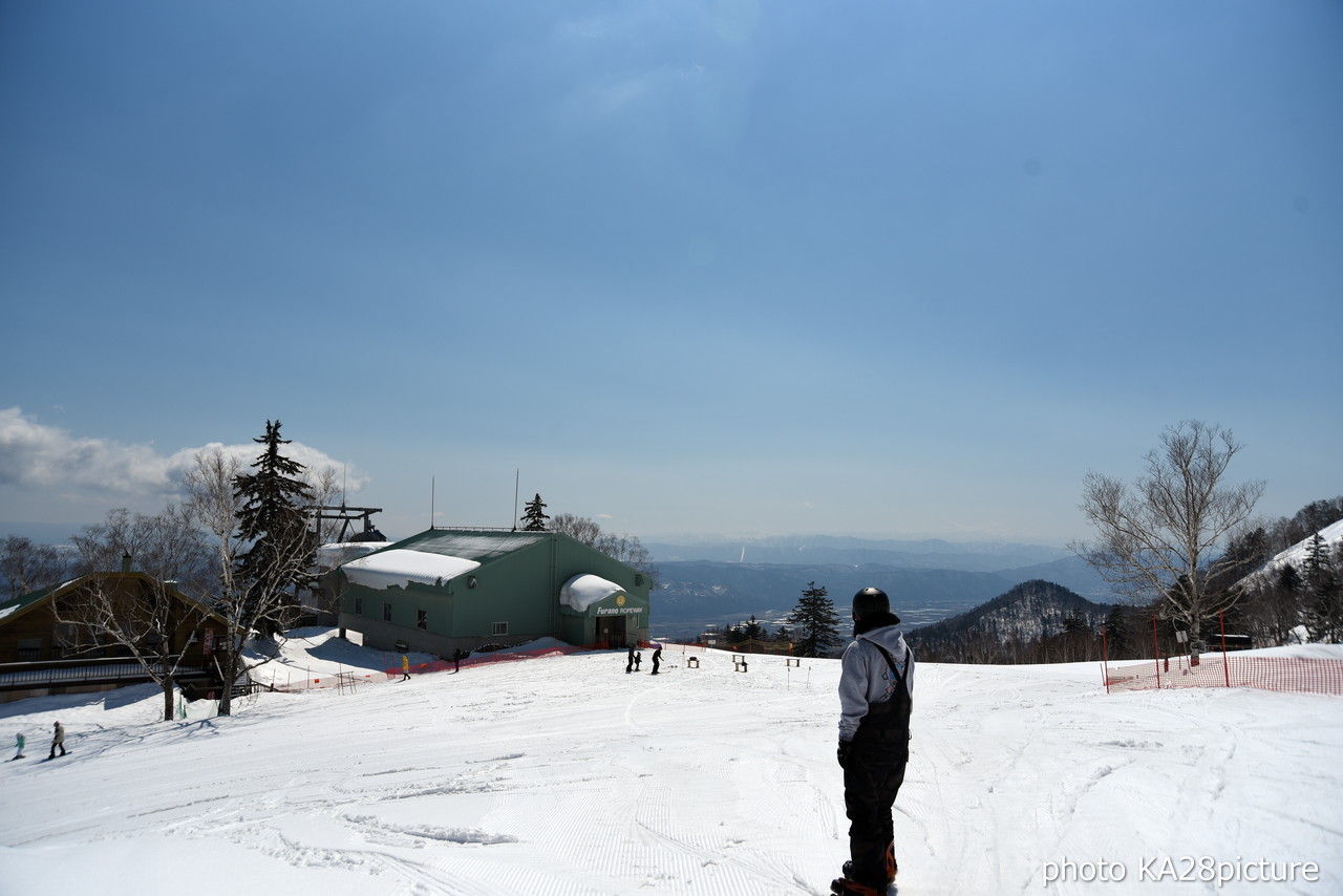 富良野スキー場　山頂の積雪は 192cm!! 春の『THE DAY』到来☆